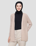 Annisa Soft Touch Ribbed Outer Cardigan Wanita