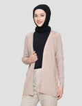 Annisa Soft Touch Ribbed Outer Cardigan Wanita