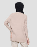 Annisa Soft Touch Ribbed Outer Cardigan Wanita