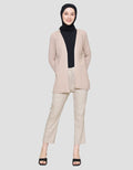 Annisa Soft Touch Ribbed Outer Cardigan Wanita