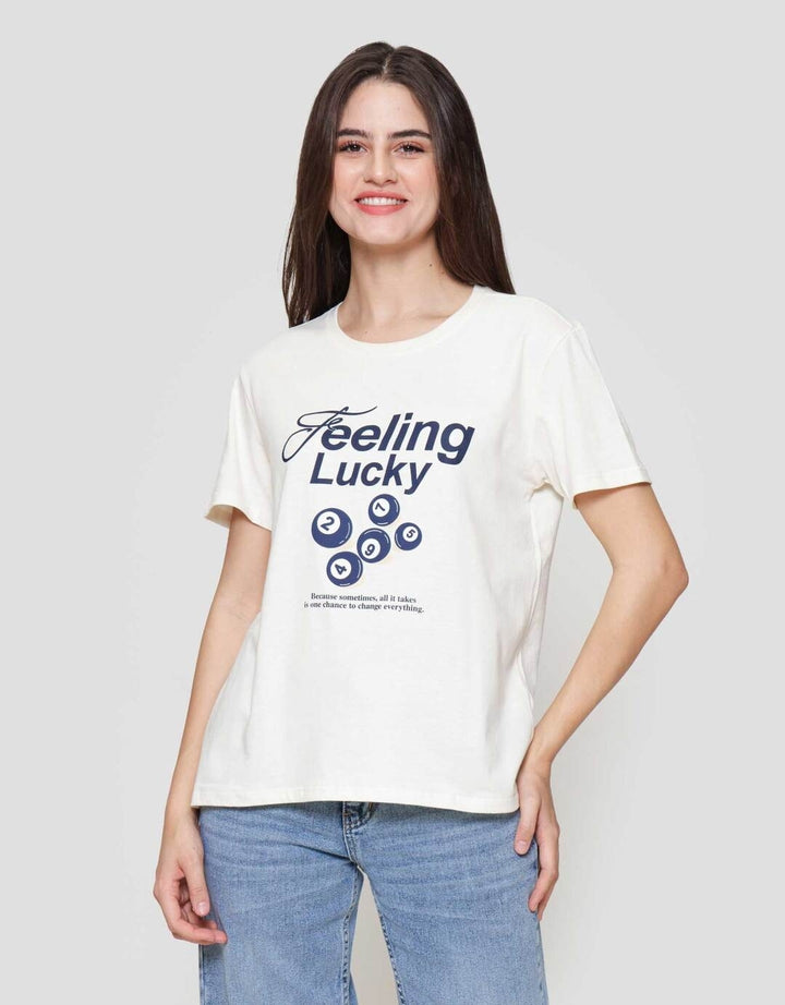 Nevada Feeling Lucky Kaos Wanita