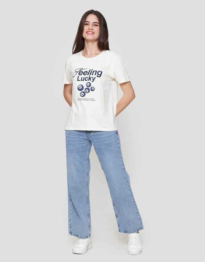 Nevada Feeling Lucky Kaos Wanita