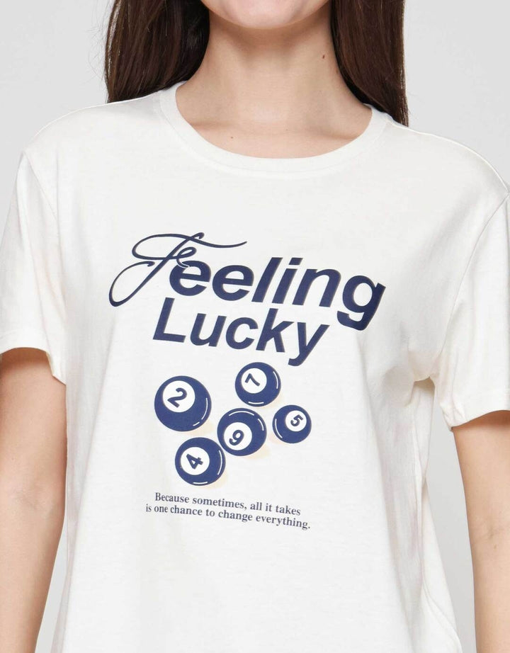 Nevada Feeling Lucky Kaos Wanita