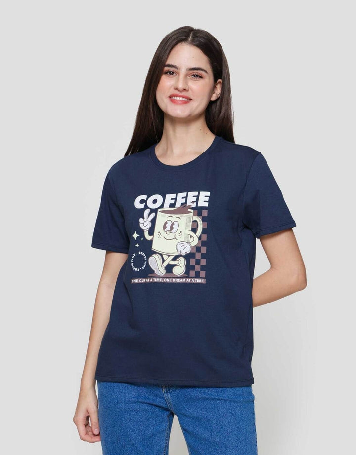 Nevada Coffee Time Kaos Wanita