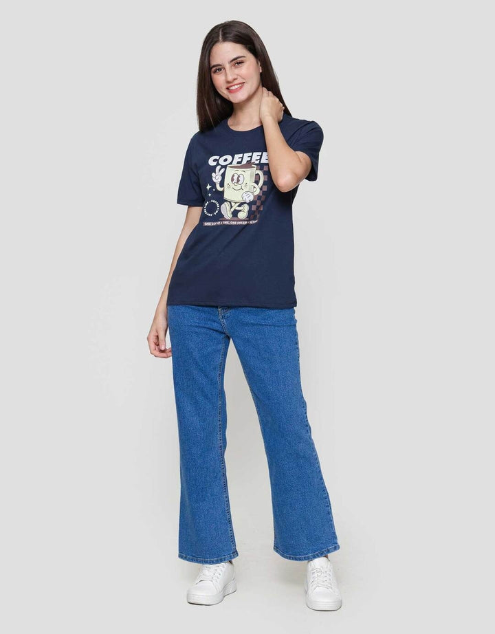 Nevada Coffee Time Kaos Wanita