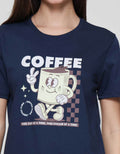 Nevada Coffee Time Kaos Wanita