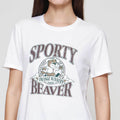 Nevada Sporty Beaver Kaos Wanita
