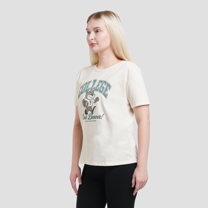 Nevada Cvc College Cool Beaver Kaos Wanita