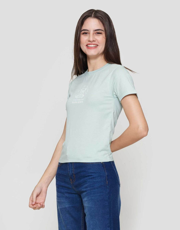 Nevada Solid Bt2 Bear Slow Down Kaos Wanita