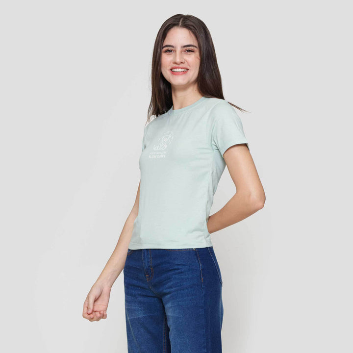 Nevada Solid Bt2 Bear Slow Down Kaos Wanita