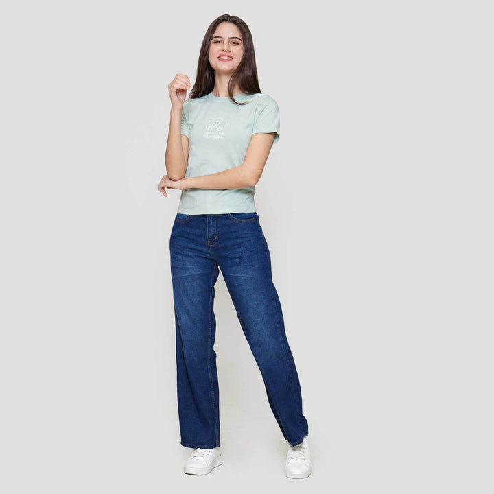 Nevada Solid Bt2 Bear Slow Down Kaos Wanita