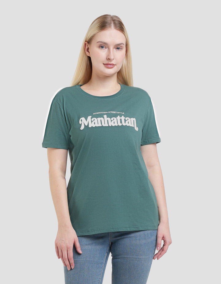 Nevada Manhattan Kaos Wanita