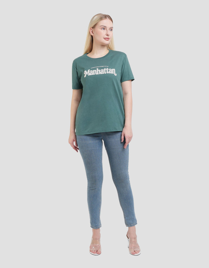 Nevada Manhattan Kaos Wanita