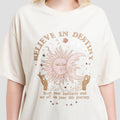 Nevada Believe In Destiny Kaos Oversize Wanita