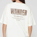 Nevada Solid Comb Wander Kaos Oversize Wanita
