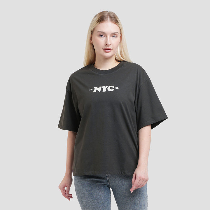 Nevada Nyc Play It Classy Kaos Oversize Wanita