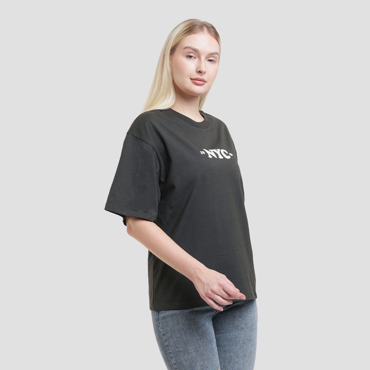 Nevada Nyc Play It Classy Kaos Oversize Wanita