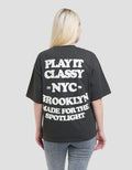 Nevada Nyc Play It Classy Kaos Oversize Wanita