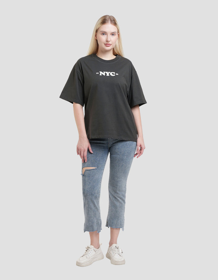 Nevada Nyc Play It Classy Kaos Oversize Wanita