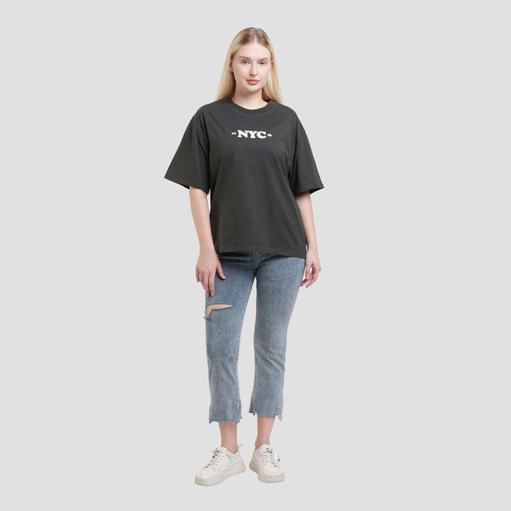 Nevada Nyc Play It Classy Kaos Oversize Wanita