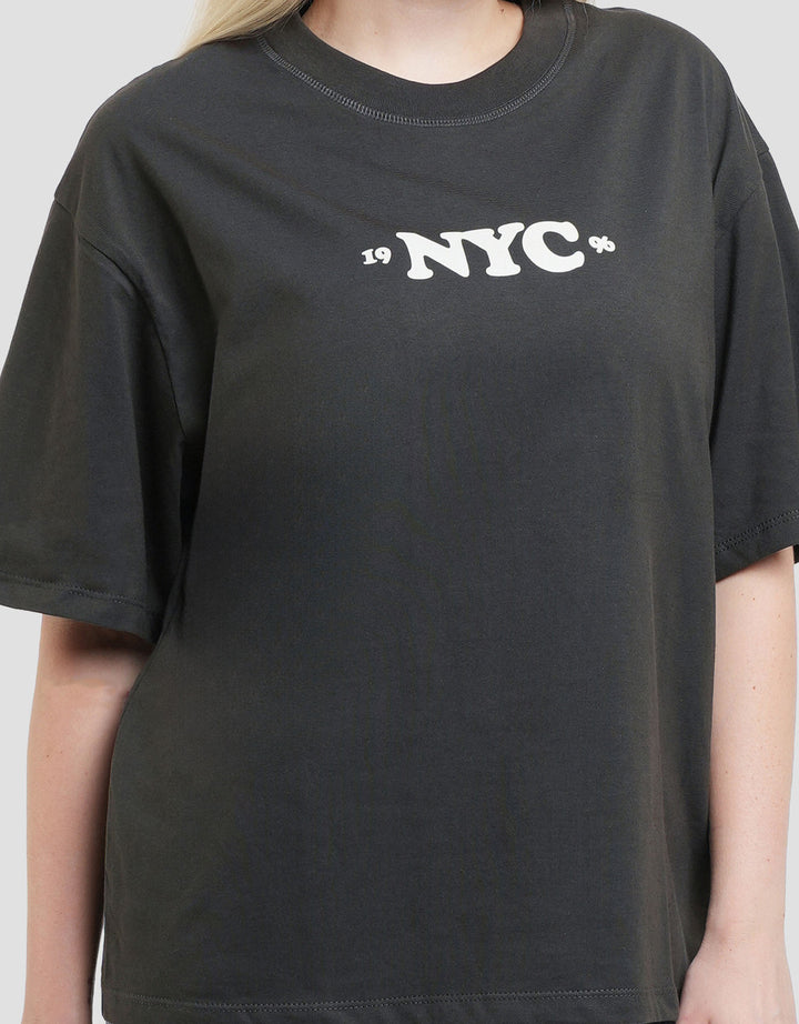 Nevada Nyc Play It Classy Kaos Oversize Wanita