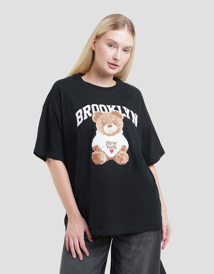 Nevada Bear Kaos Oversize Wanita