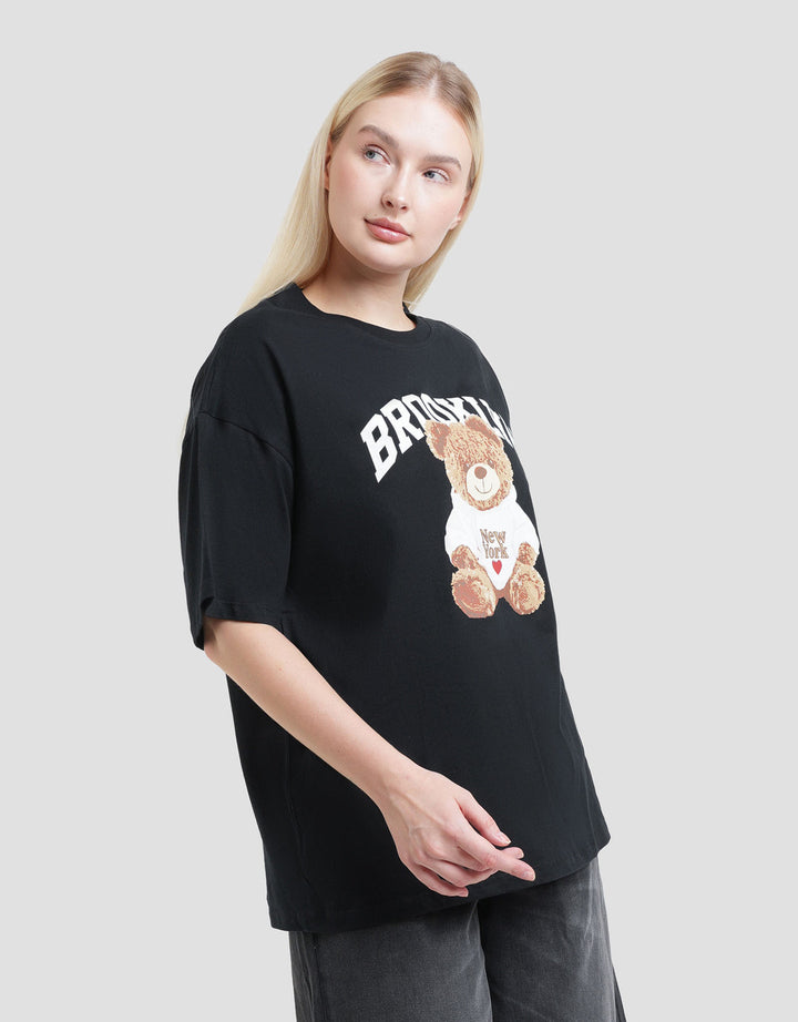 Nevada Bear Kaos Oversize Wanita