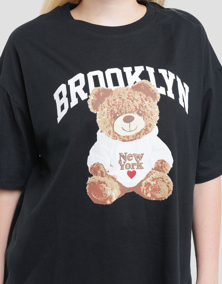 Nevada Bear Kaos Oversize Wanita