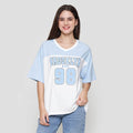 Nevada Solid Comb Jersey Brooklyn Kaos Oversize Wanita