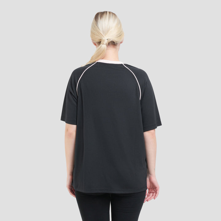 Nevada Polymesh Los Angeles California Kaos Oversize Wanita