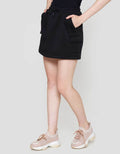 Nevada Fleece Cargo Rok Pendek Wanita