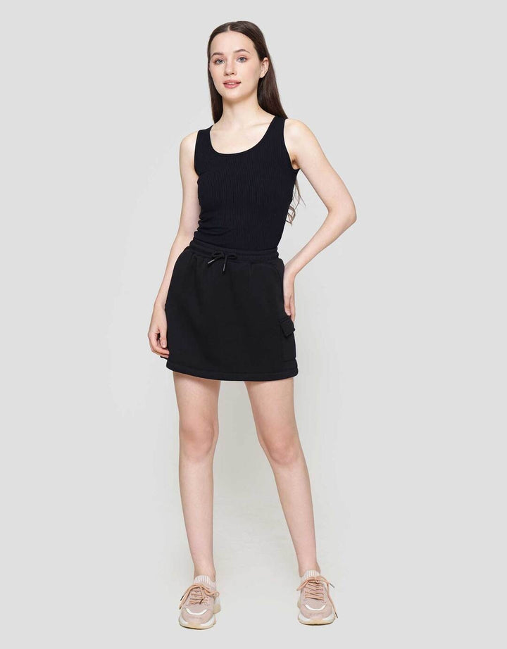 Nevada Fleece Cargo Rok Pendek Wanita