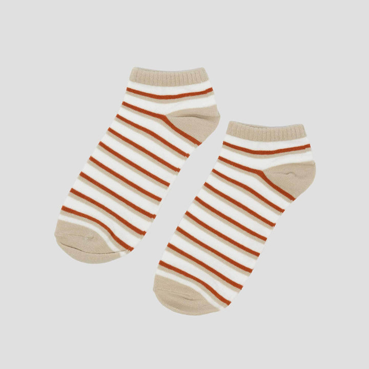 Nevada Ankle Socks Stripe Kaus Kaki Wanita