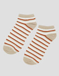 Nevada Ankle Socks Stripe Kaus Kaki Wanita