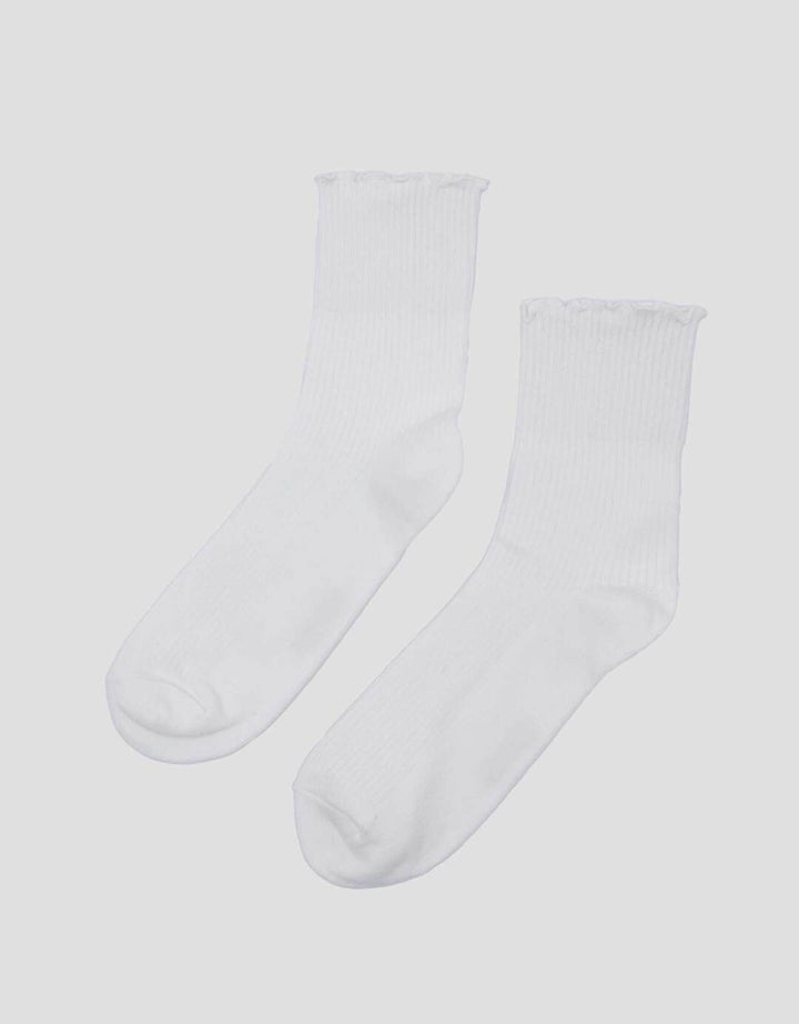 Nevada Quarter Ruffle Kaus Kaki Wanita