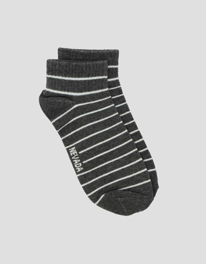 Nevada Ankle Full Stripe Kaos Kaki Wanita