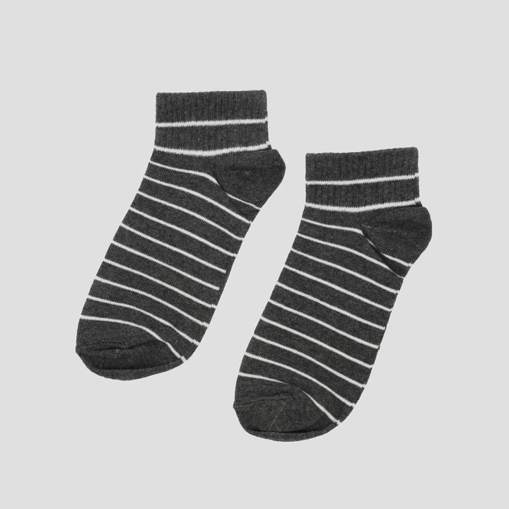 Nevada Ankle Full Stripe Kaus Kaki Wanita