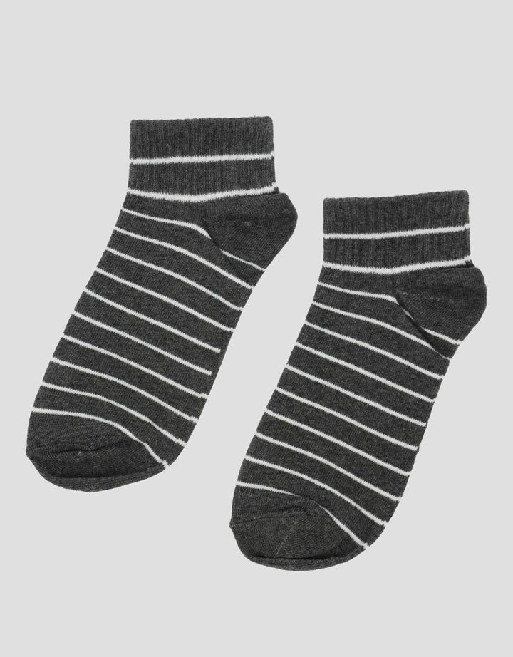 Nevada Ankle Full Stripe Kaos Kaki Wanita