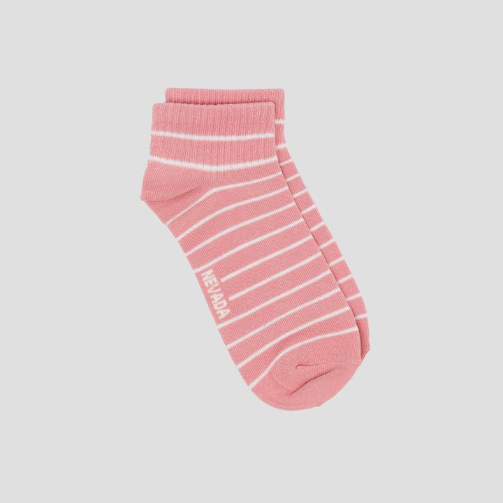 Nevada Ankle Full Stripe Kaus Kaki Wanita