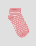 Nevada Ankle Full Stripe Kaos Kaki Wanita