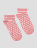 Nevada Ankle Full Stripe Kaos Kaki Wanita