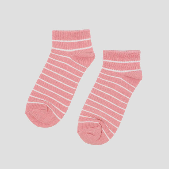 Nevada Ankle Full Stripe Kaus Kaki Wanita