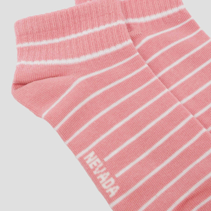 Nevada Ankle Full Stripe Kaus Kaki Wanita