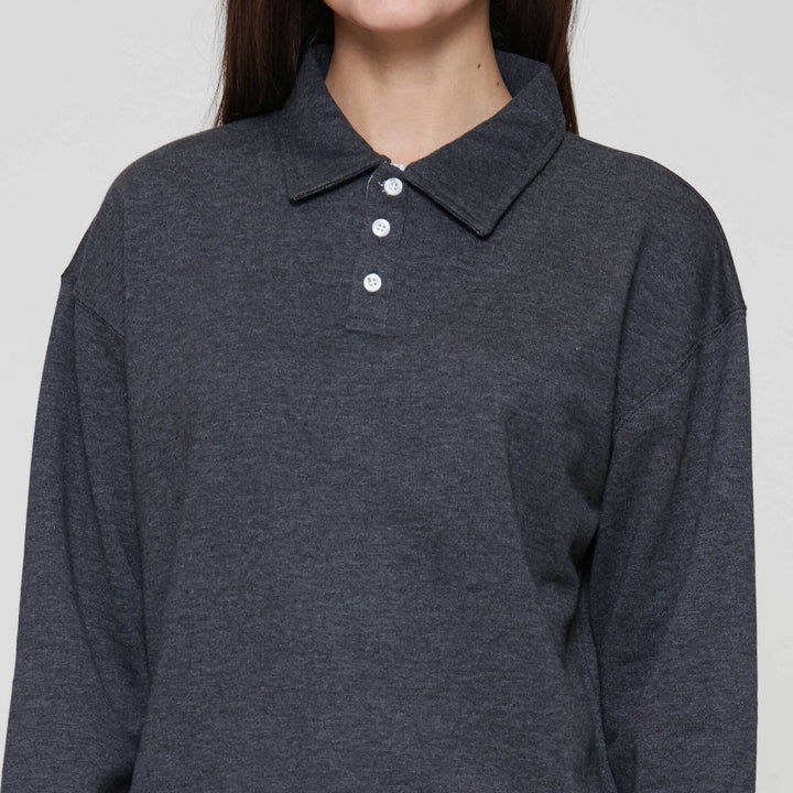 Nevada French Collar Comb Woven Sweater Wanita