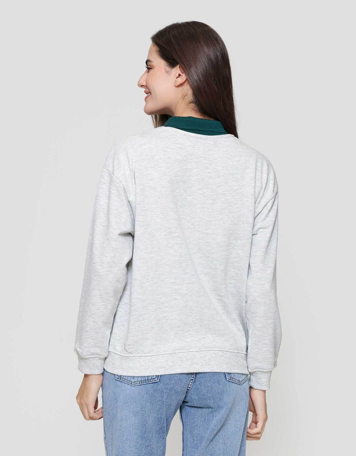 Nevada Reg French Collar New York Sweater Wanita