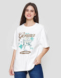 Nevada Solid Comb Its Gonna Be Good Day Kaos Oversize Wanita