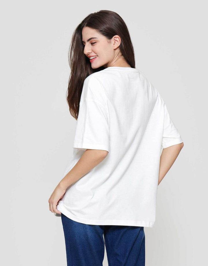 Nevada Solid Comb Its Gonna Be Good Day Kaos Oversize Wanita