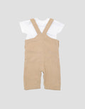 Little M Korduroy Selutut Jumpsuit Overall Bayi