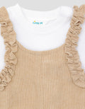 Little M Korduroy Selutut Jumpsuit Overall Bayi