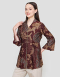 Arjuna Weda Parang Kembang Blouse Batik Wanita